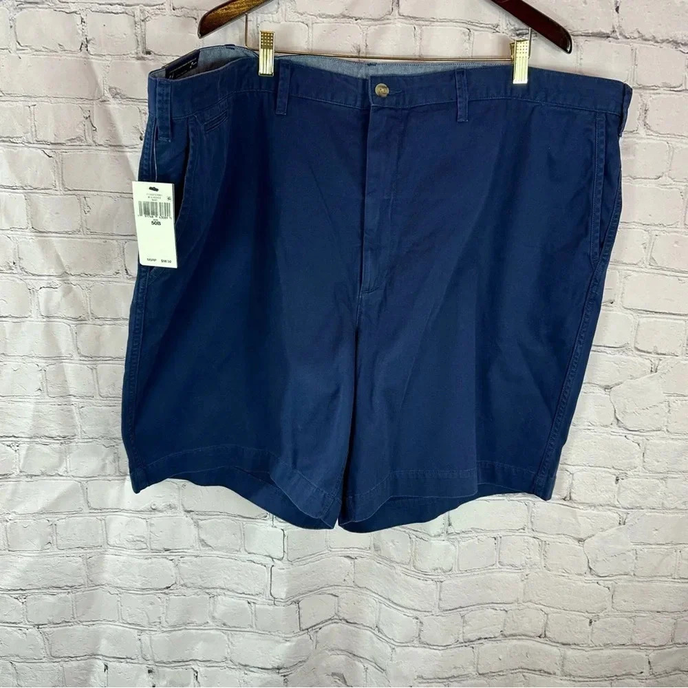 NWT polo ralph lauren navy classics 8" shorts size 50B big and tall preppy